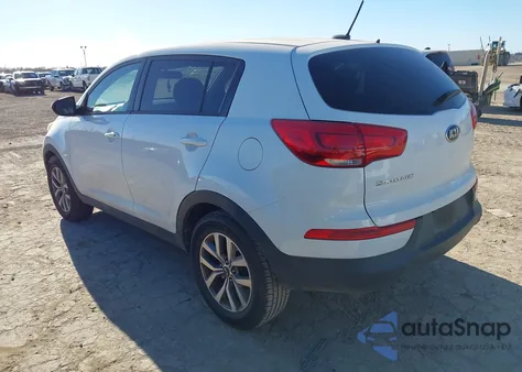 2015 Kia Sportage Lx from USA, damaged, VIN KNDPB3AC8F7670642